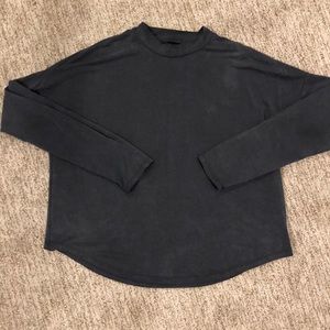 Madewell mock neck top